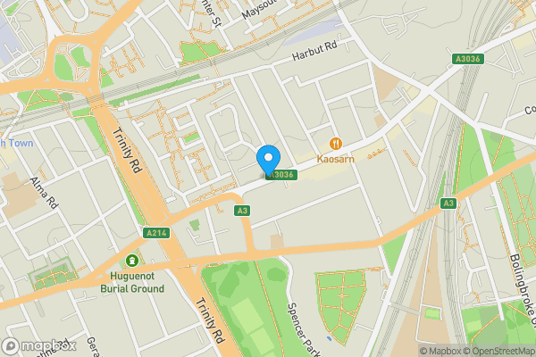 Map location for St Johns Hill, London, SW11 1TH