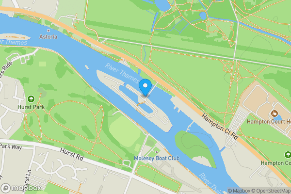 Map location for 10 Taggs Island, Hampton Court, TW12 2HA
