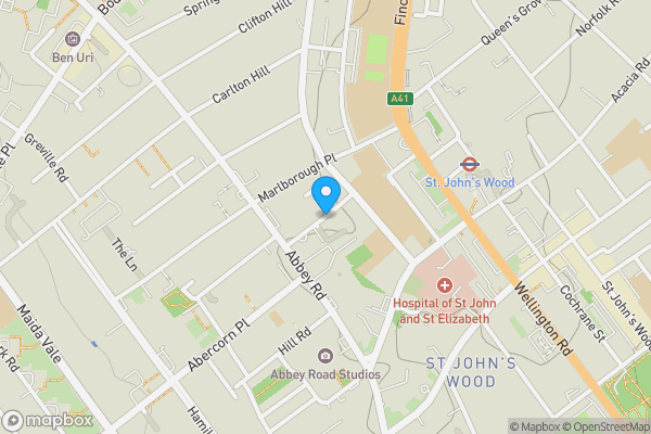 Map location for Enterprise Garage, Langford Court, Langford Place St Johns Wood London NW8 0LL