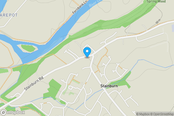 Map location for 76 Stainburn Road, Stainburn, Workington, Cumbria CA14 1SN