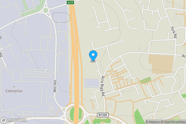 Map location for Chester Place, PETERLEE, County Durham, SR8 2EJ