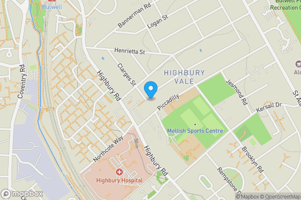 Map location for 10 Ingram Road, Nottingham, Nottinghamshire, NG6 9GS