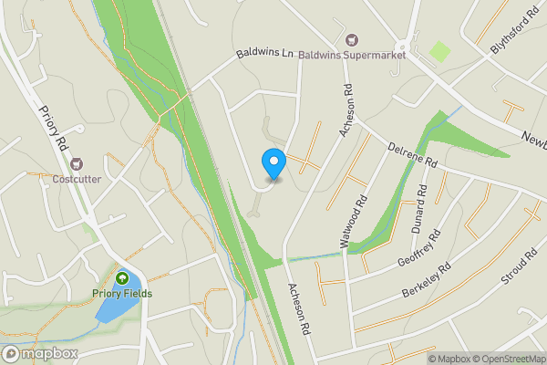 Map location for Gracemere Crescent, Birmingham, West Midlands, B28 0TZ