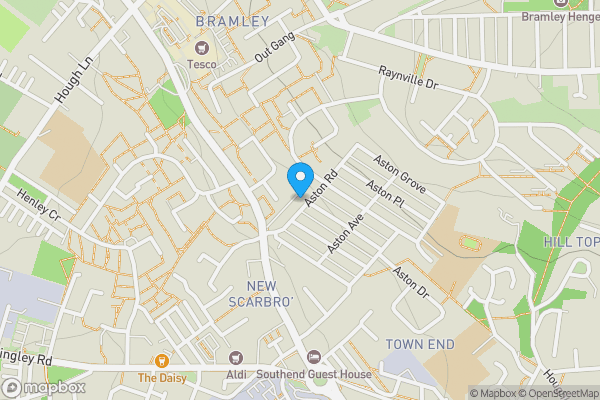 Map location for 37 Aston Road, Leeds LS13 2BH