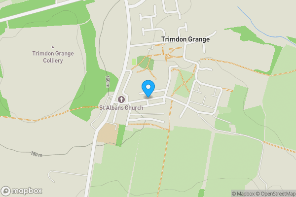 Map location for Northside Terrace, Trimdon Grange, TS29