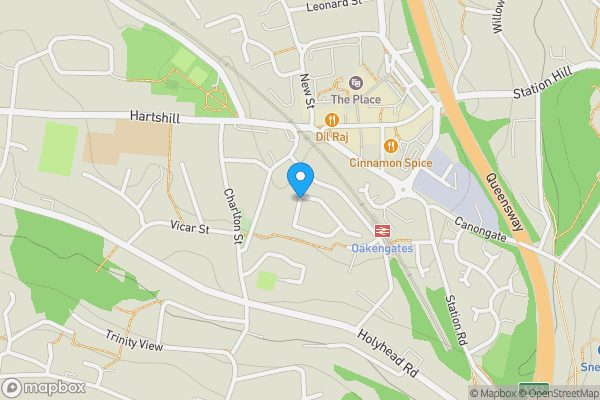 Map location for Station Fields, TELFORD, Shropshire, TF2 6DH