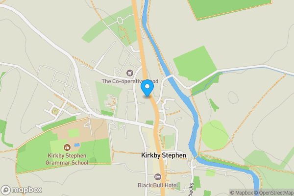 Map location for 4 North Road, Kirkby Stephen, Cumbria CA17 4RH