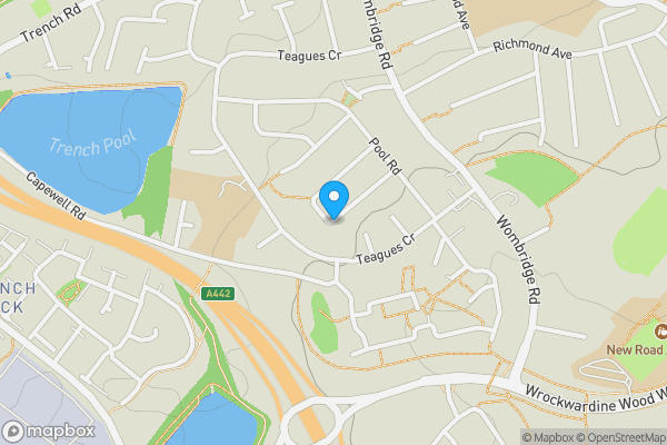 Map location for Trenleigh Gardens, TELFORD, Shropshire, TF2 6RN
