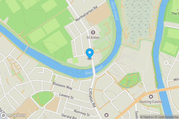 Map location for Camp Street, Salford, Manchester, M7