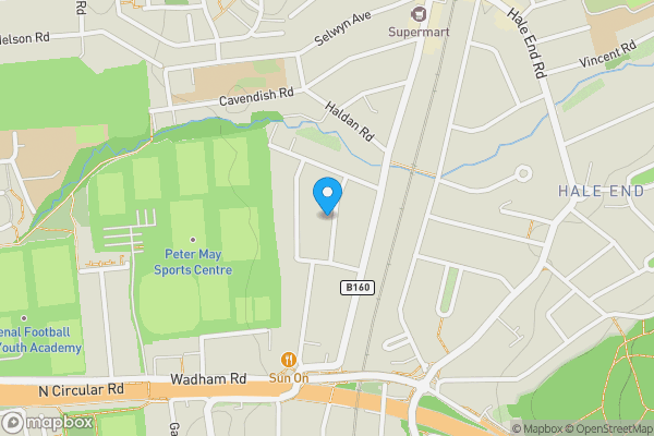 Map location for 21, Lyndhurst Road, LONDON, London, E4 9JU