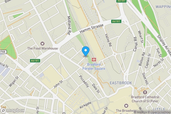 Map location for Stone Street, Bradford, West Yorkshire, BD1 4QF