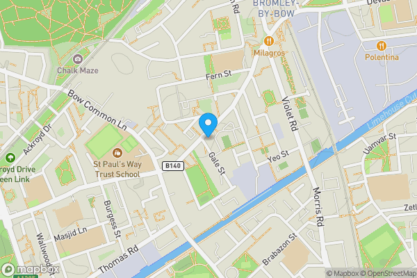 Map location for Flat 8 Abode Apartments, 175 Devons Road, Bow, London, E3 3QX