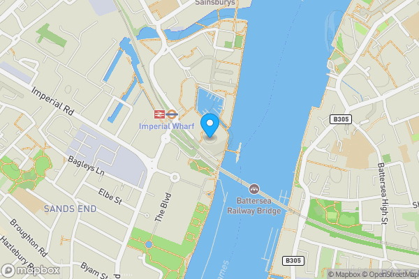 Map location for 7 The Belvedere, Chelsea Harbour, Chelsea, London, SW10 0XA
