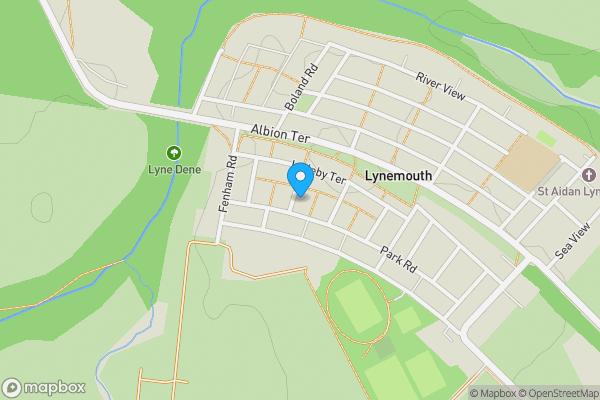 Map location for 5 Henley Square, Lynemouth, Morpeth, Northumberland NE61 5XT