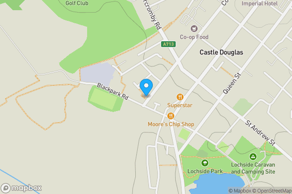 Map location for 14 Jubilee Terrace, Castle Douglas, Dumfries And Galloway DG7 1DH