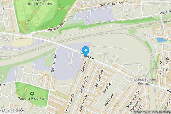 Map location for 34 Picton Road, Wavertree, Merseyside, L15 4LH