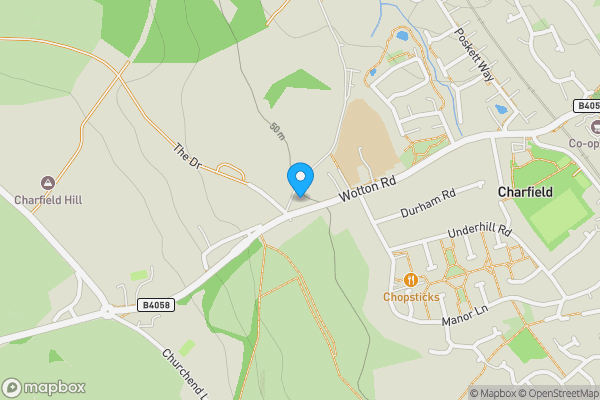 Map location for 1 and 3 Wotton Road, Charfield, GL12 8TP