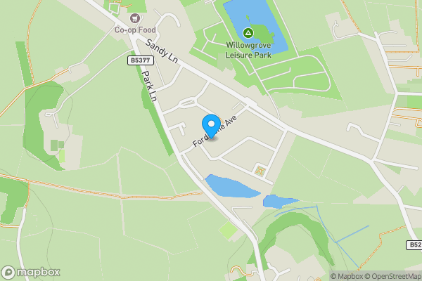 Map location for 12 Fordstone Avenue, Preesall, Poulton-Le-Fylde FY6 0EB