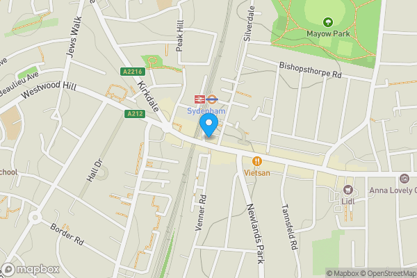 Map location for 3 Sydenham Road, Sydenham, London, SE26 5ET