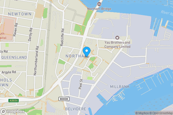 Map location for Armadale House, Southampton, Hampshire, SO14 5ST