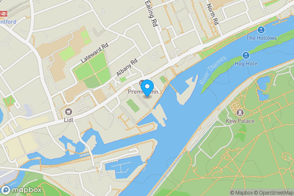 Map location for Unit 5 Ferry Quays, 5 Ferry Lane, Brentford, Middlesex TW8 0AT
