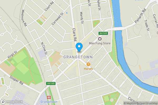 Map location for 128 Penarth Road, Cardiff, CF11 6NH