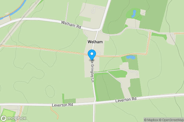 Map location for Approx. 3.44 Acres, Land on the east side of Little Gringley Lane, Welham, Retford, DN22 0SD