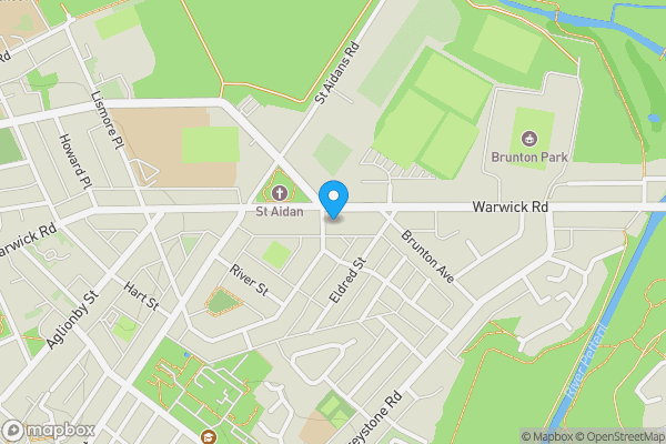 Map location for 134 Petteril Street, Carlisle, Cumbria CA1 2AW