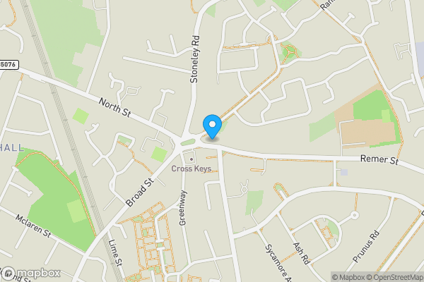 Map location for 6 Remer Street, Crewe, Cheshire, CW1 4LS