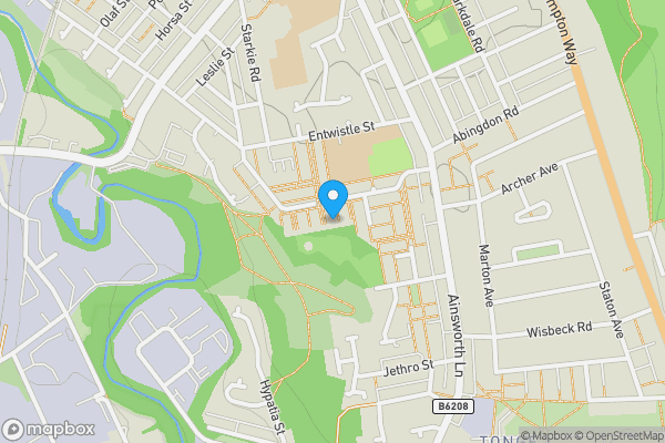 Map location for 57 Crossmoor Drive, Bolton, BL2 2EY