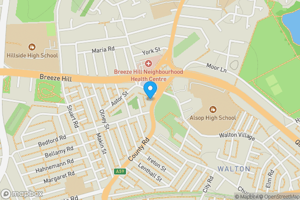 Map location for 271 County Road, Walton, Liverpool, Merseyside, L4 5PQ L4 5PQ