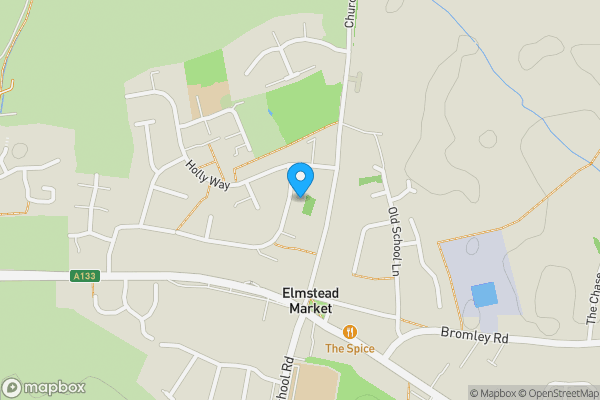 Map location for Elm Park Cottage, 7 Lucerne Road, Elmstead Market, Colchester CO7 7YB