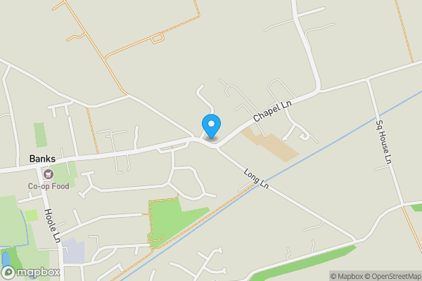 Map location for 2 Bonds Lane, Banks, Southport, Merseyside PR9 8HG