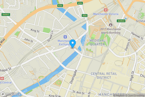 Map location for Flat 2104, City Heights, Victoria Bridge Street, Salford, M3 5AS