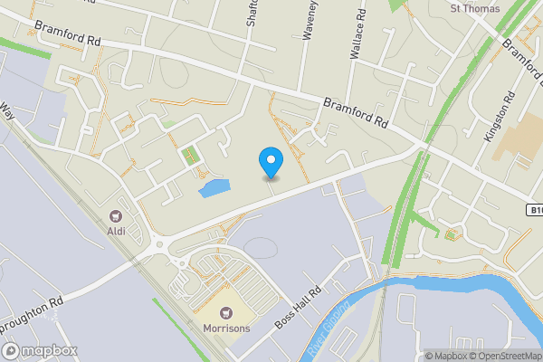 Map location for 9 Lime Tree Place, Ipswich, Suffolk, IP1 5FA