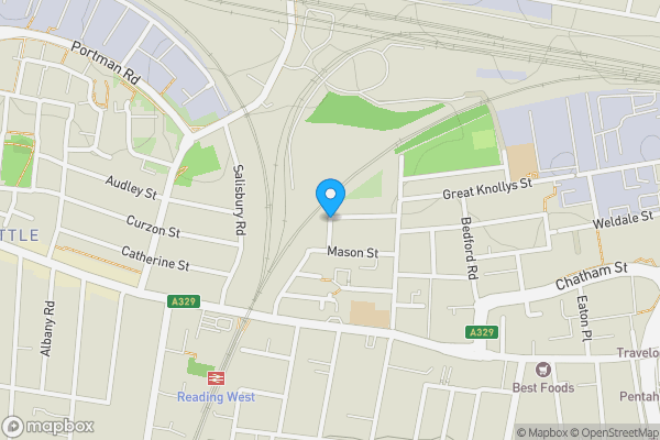 Map location for Little Street, Reading, Berkshire, RG1 7PB