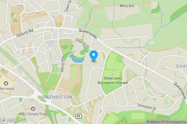 Map location for 65 Eliot Grove, Guiseley, Leeds, West Yorkshire LS20 9BQ