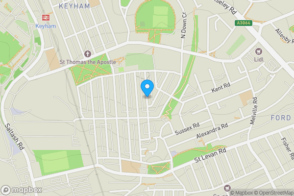 Map location for Maristow Avenue, PLYMOUTH, Devon, PL2 1LP