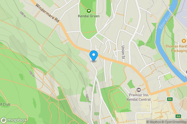 Map location for 3 Fellside Court, Kendal, Cumbria, LA9 4HB