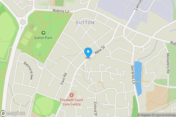 Map location for New Street, St. Helens, Merseyside, WA9 3XG