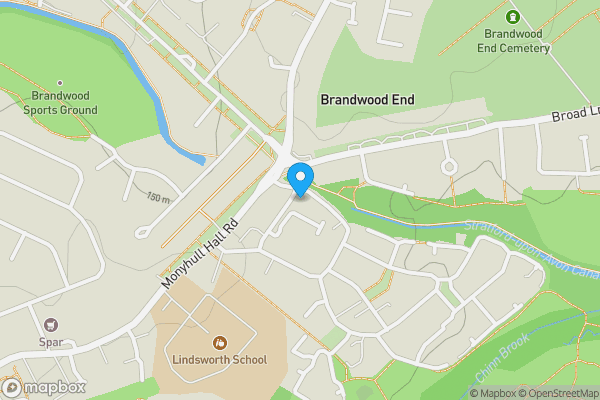 Map location for Apartment 3, 9 Brandwood Crescent, Birmingham, B30 3QQ