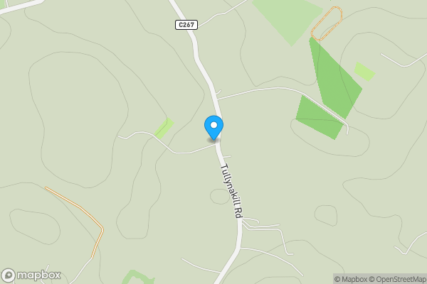 Map location for 19, Tullynakill Road, Lisbane, Comber, County Down, BT23 6EJ