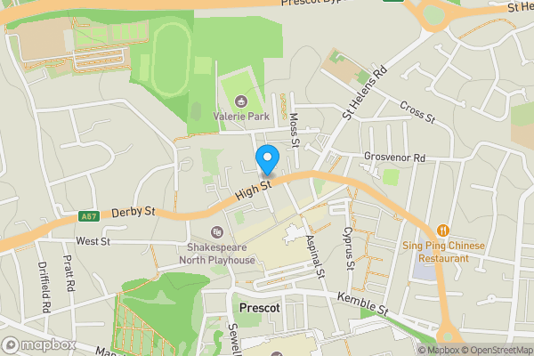 Map location for Hope &amp; Anchor, 33 High Street, Prescot, Merseyside, L34 6HF L34 6HF