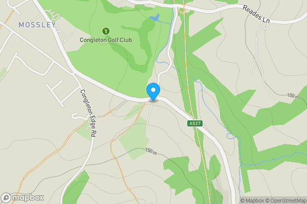 Map location for 206 Biddulph Road, Congleton, Cheshire, CW12 3LS