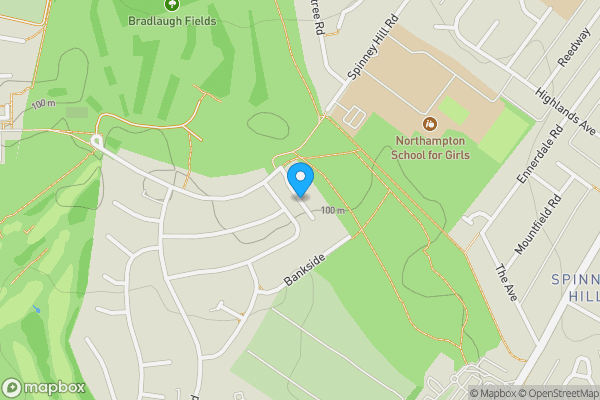 Map location for Land at Birkdale Close, Northampton, Northamptonshire, NN2 7PD