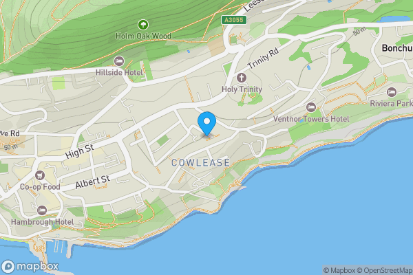 Map location for 20 Clarence Road, Ventnor, Isle Of Wight, PO38 1NE