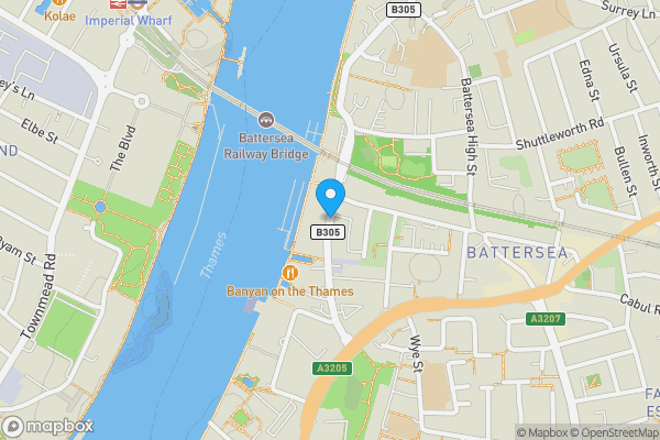 Map location for Lombard Road, London, SW11 3RQ