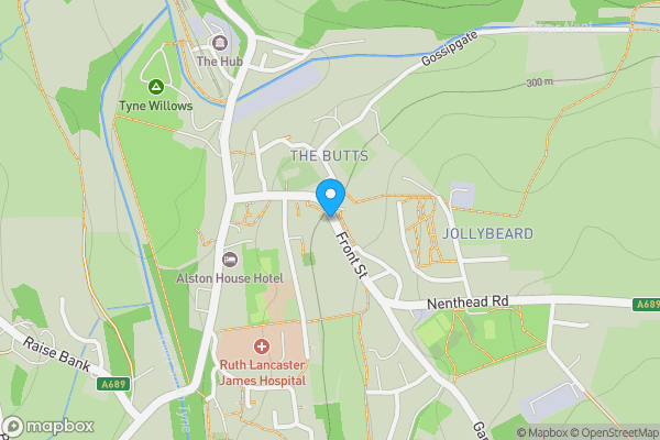 Map location for Scalebank Farm Leadgate, Alston Cumbria CA9 3BJ United Kingdom