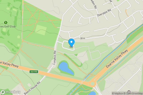 Map location for 37 Lundhill Drive Wombwell, Barnsley, South Yorkshire, S73 0WG