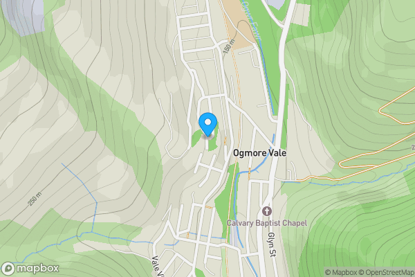 Map location for Gorwyl Road, Bridgend, CF32 7BS